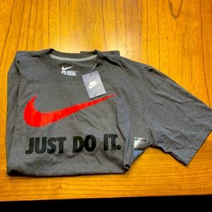 NWT Nike, Just Do It T-Shirt. Size XL